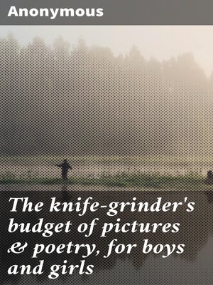 cover image of The knife-grinder's budget of pictures & poetry, for boys and girls